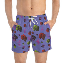Load image into Gallery viewer, World Wide Vibes Swim Trunks