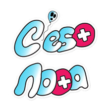 Load image into Gallery viewer, C'est Nota Bubble Logo sticker